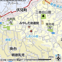 神奈川県横浜市南区三春台125-26周辺の地図