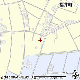 島根県安来市東赤江町福井町1200周辺の地図