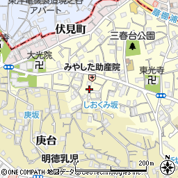 神奈川県横浜市南区三春台125-22周辺の地図