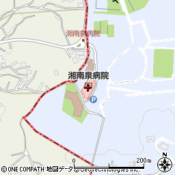 湘南泉病院周辺の地図