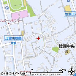 神奈川県綾瀬市深谷上6丁目39周辺の地図