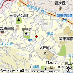 神奈川県横浜市南区三春台72周辺の地図