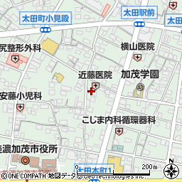 近藤皮膚泌尿器科医院周辺の地図