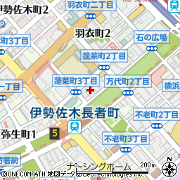 神奈川県横浜市中区蓬莱町3丁目107周辺の地図