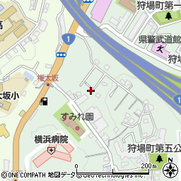 神奈川県横浜市保土ケ谷区狩場町292-25周辺の地図