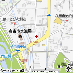 鳥取県倉吉市八屋215周辺の地図
