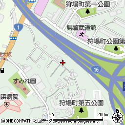 神奈川県横浜市保土ケ谷区狩場町170周辺の地図
