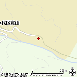 兵庫県美方郡香美町小代区實山246周辺の地図