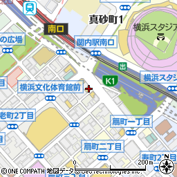 なか卯関内店周辺の地図