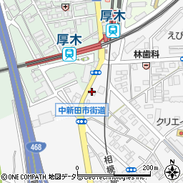セブンイレブン厚木駅前店周辺の地図