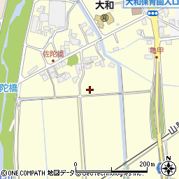 鳥取県米子市亀甲新道周辺の地図