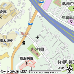神奈川県横浜市保土ケ谷区狩場町292-58周辺の地図