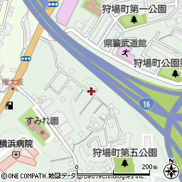神奈川県横浜市保土ケ谷区狩場町170-12周辺の地図
