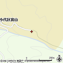 兵庫県美方郡香美町小代区實山248周辺の地図