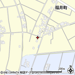 島根県安来市東赤江町福井町1205周辺の地図