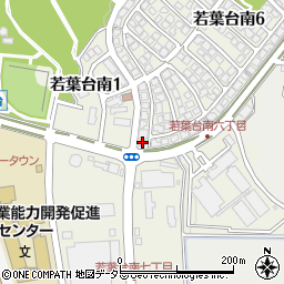 鳥取県鳥取市若葉台南6丁目1-26周辺の地図