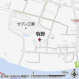 岐阜県美濃加茂市牧野1344周辺の地図