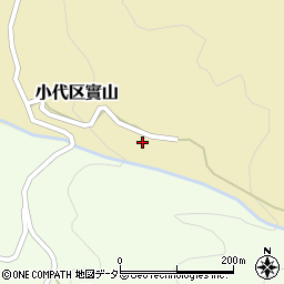 兵庫県美方郡香美町小代区實山237周辺の地図