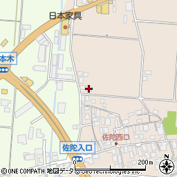 鳥取県米子市淀江町佐陀1750-3周辺の地図