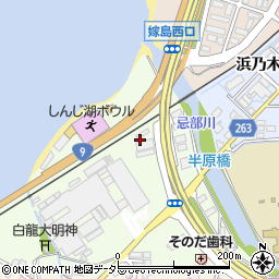 島根県松江市乃木福富町318周辺の地図