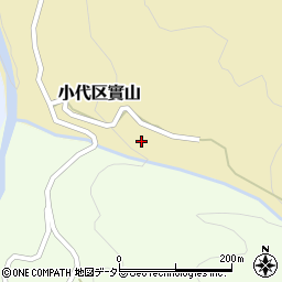 兵庫県美方郡香美町小代区實山229周辺の地図