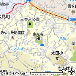 東光寺周辺の地図