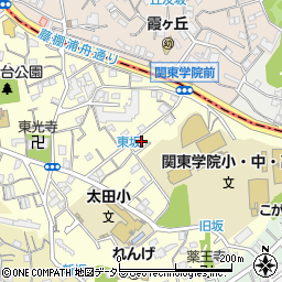 神奈川県横浜市南区三春台54-8周辺の地図