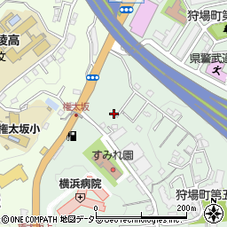 神奈川県横浜市保土ケ谷区狩場町292-22周辺の地図
