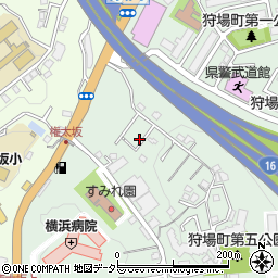 神奈川県横浜市保土ケ谷区狩場町292-115周辺の地図