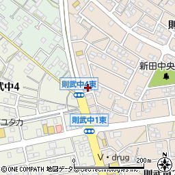 大垣共立銀行則武支店周辺の地図