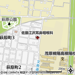 佐藤江沢耳鼻咽喉科周辺の地図