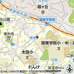 神奈川県横浜市南区三春台54-9周辺の地図