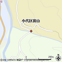 兵庫県美方郡香美町小代区實山215-1周辺の地図