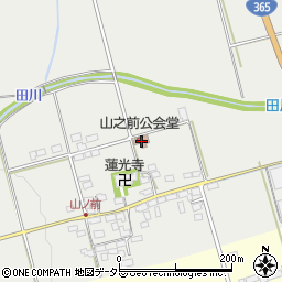滋賀県長浜市山ノ前町272周辺の地図