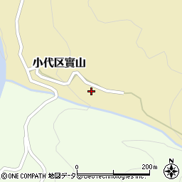 兵庫県美方郡香美町小代区實山234周辺の地図