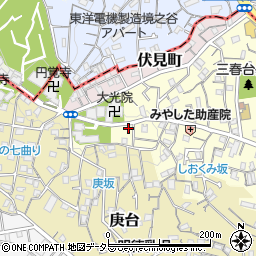 神奈川県横浜市南区三春台131周辺の地図