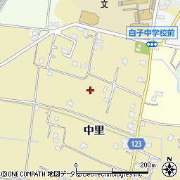千葉県長生郡白子町中里910-2周辺の地図