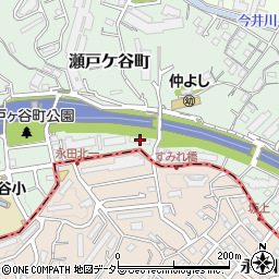 日本油脂保土ヶ谷アパート周辺の地図