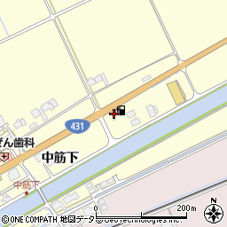 平田自動車整備工場周辺の地図