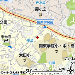 神奈川県横浜市南区三春台54-19周辺の地図
