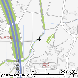 岐阜県可児郡御嵩町比衣周辺の地図