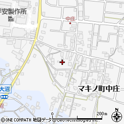 滋賀県高島市マキノ町中庄762周辺の地図