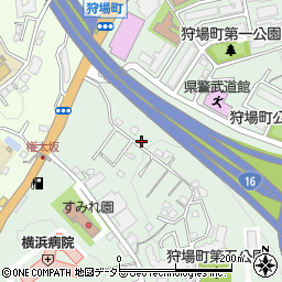 神奈川県横浜市保土ケ谷区狩場町176-17周辺の地図