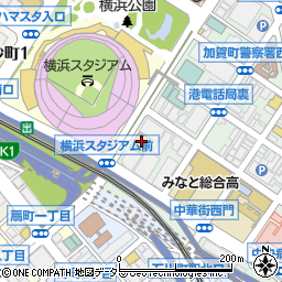 永大産業株式会社神奈川営業部横浜営業所周辺の地図