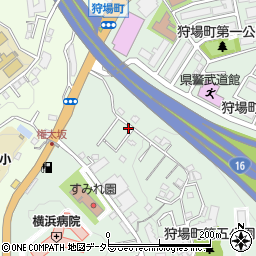 神奈川県横浜市保土ケ谷区狩場町292-5周辺の地図
