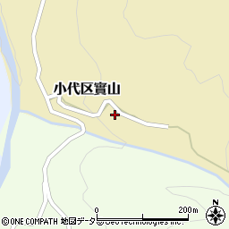 兵庫県美方郡香美町小代区實山225周辺の地図