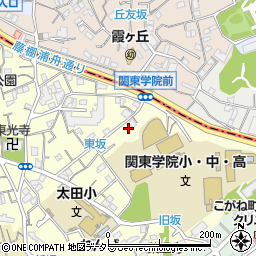 神奈川県横浜市南区三春台54周辺の地図