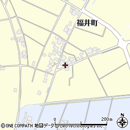 島根県安来市東赤江町福井町1220周辺の地図