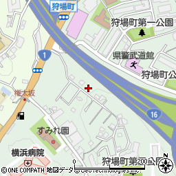 神奈川県横浜市保土ケ谷区狩場町176-16周辺の地図