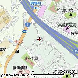 神奈川県横浜市保土ケ谷区狩場町292周辺の地図